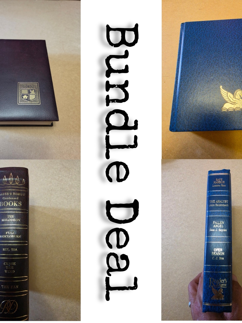 Vintage Reader’s Digest Condensed Books Set – Classic Hardcover Home Decor